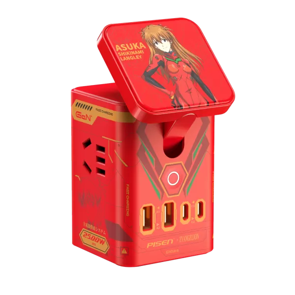 PISEN x Evangelion EVA Edition 65W GaN Fast Charging Multi-Port