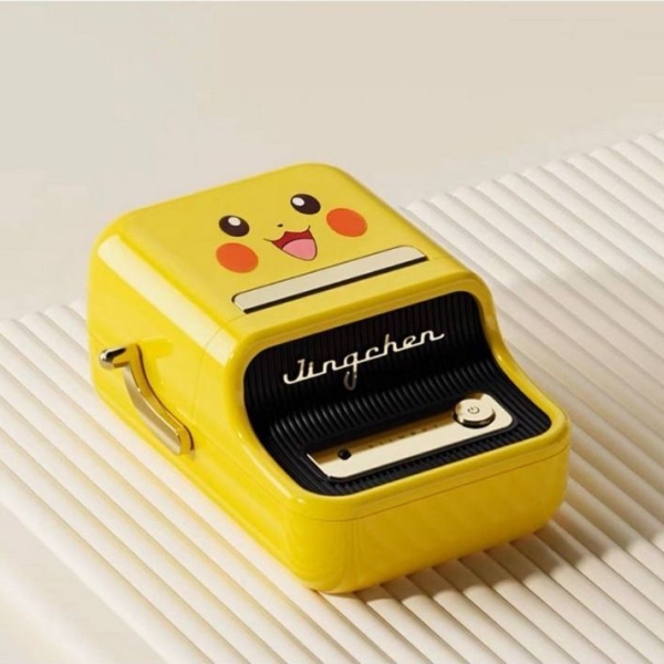 Pokémon Pikachu Edition Mini Portable Smart Label Printer