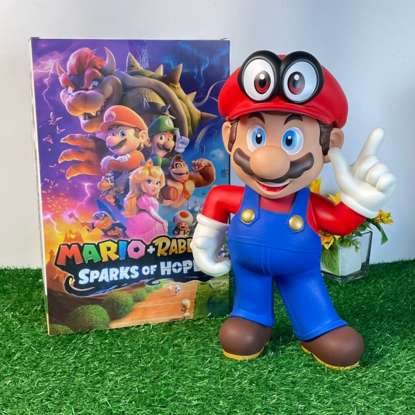 ★mario　スーパーチェストロング（2セット) Super Mario & Luigi 2 inch Plastic Action Figures with Coin